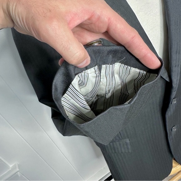 Brooks Brothers 1818 Regent Vitale Barberis Canonico Herringbone Blazer/Jacket - Picture 8 of 12